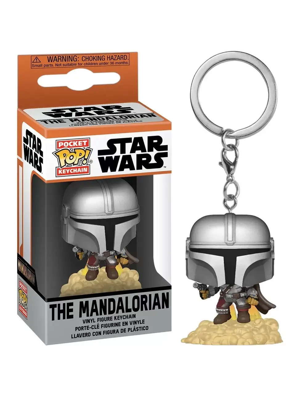

Фигурка-брелок Funko Pop The Mandalorian Мандалорец Star Wars Звёздные войны 4 см FP SWM 142