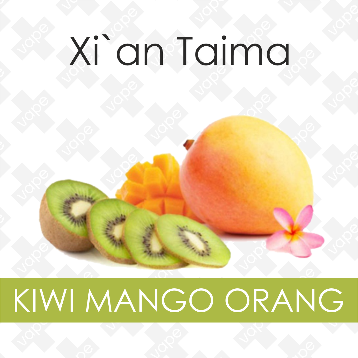 

Ароматизатор Xian Taima Kiwi Mango Orang для самозамеса со вскусом 5, 10, 30 мл