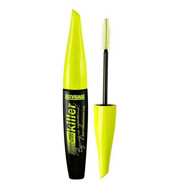 

Тушь для ресниц Killer Luxvisage объем супер, Черный