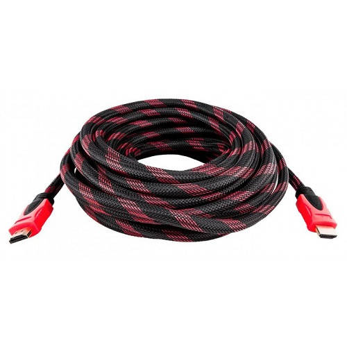 

Кабель HDMI - HDMI 5м v1.4 позолоченный в оплетке