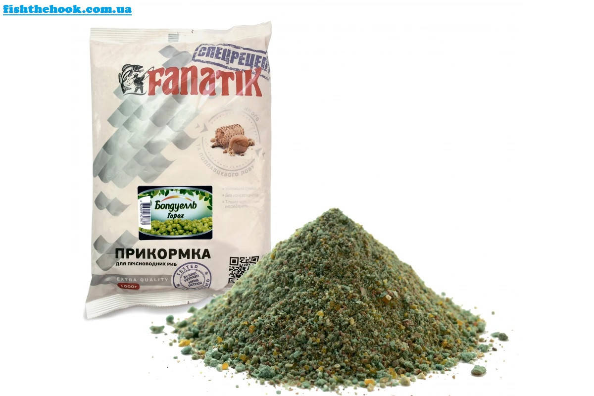 

Прикормка Fanatik Боnдуелль Горох, 1 кг