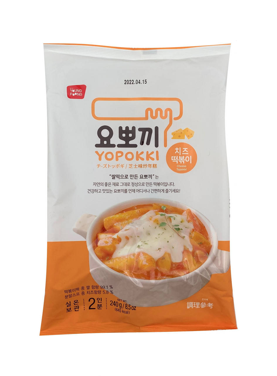 

Токпоки со вкусом сыра ТМ "YOPOKKI" 240г