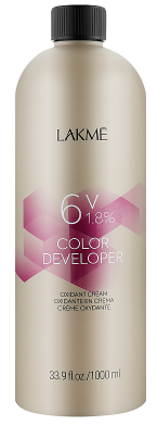 

Крем-окислитель Lakme Color Developer 6V (1,8%) 1000 мл