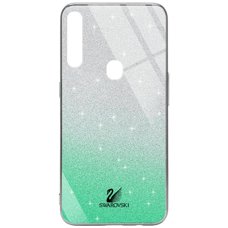 

Чехол Swarovski для Oppo A31 (Бирюзовый)