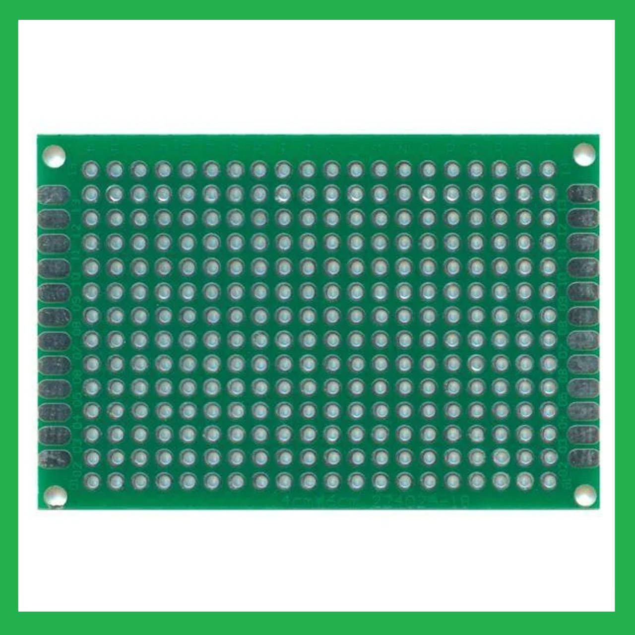 

Универсальная печатная плата PCB 4 x 6 см. Двухсторонняя. 1 шт.