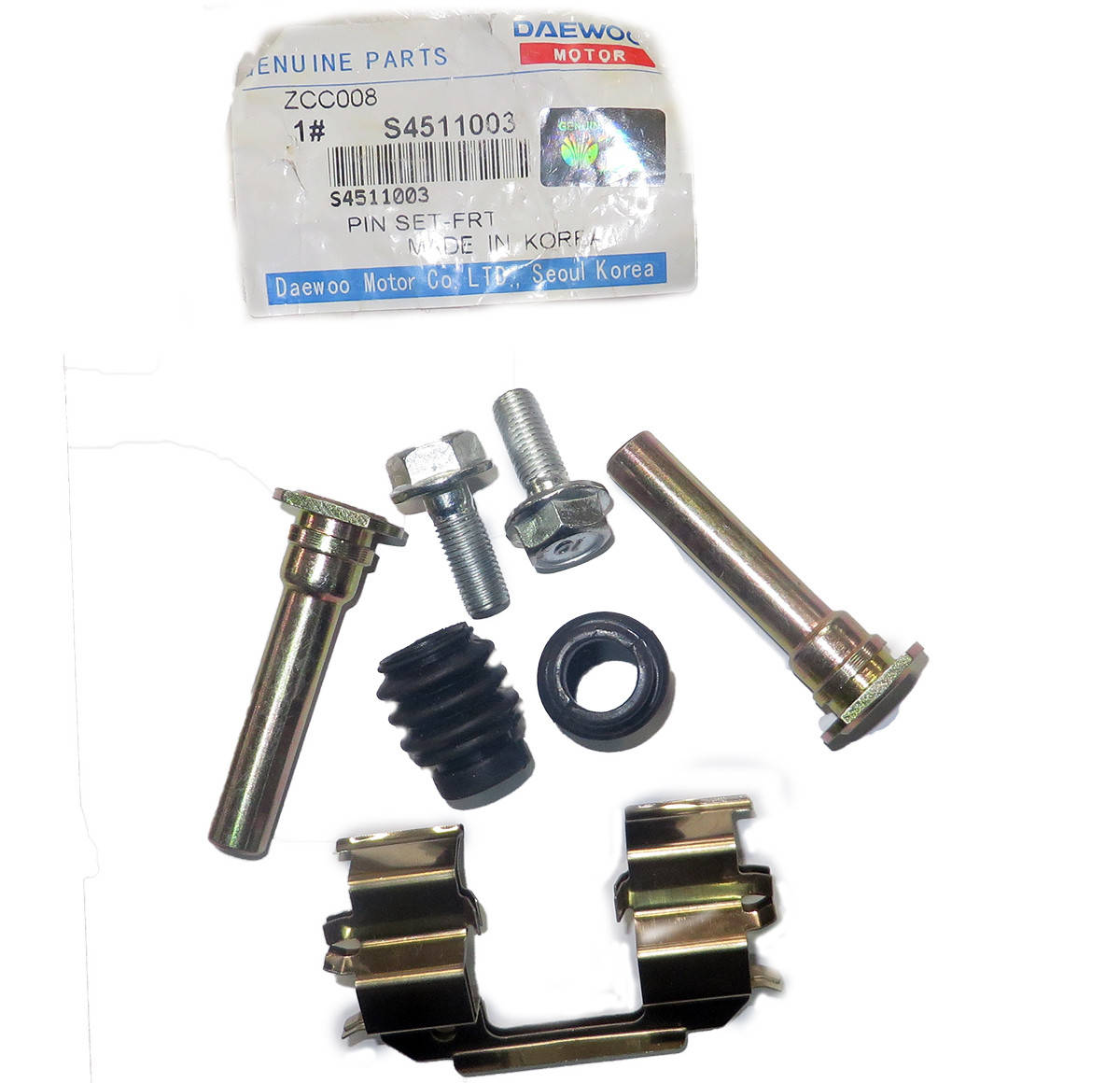 

Ремкомплект суппорта Ланос / Lanos СТД (напр, пруж, болт) полный , S4511003