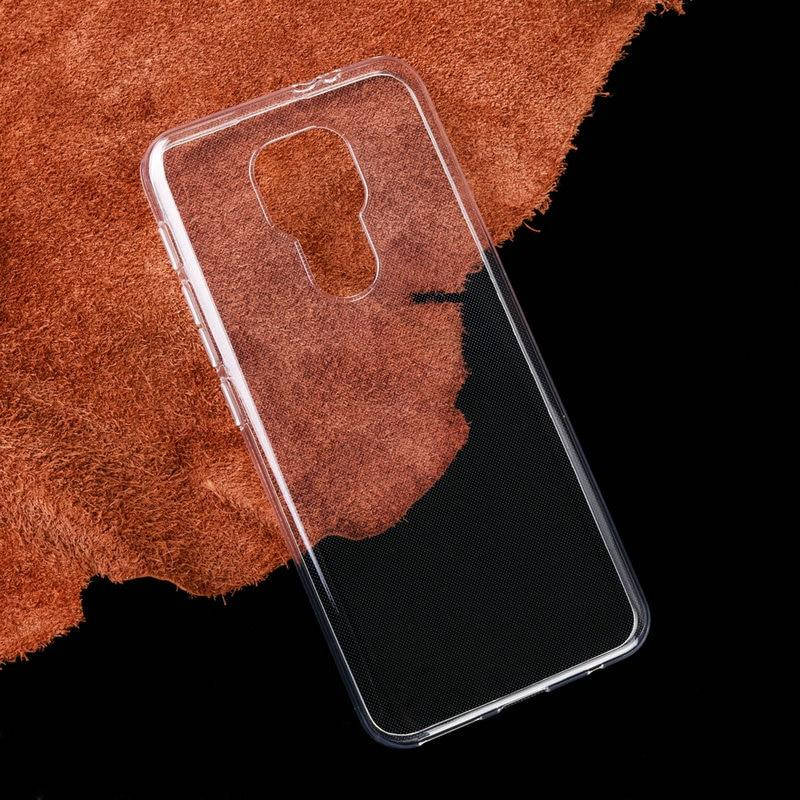 

Ультратонкий 0,3 мм чехол для Motorola Moto E7 Plus прозрачный, Разные цвета