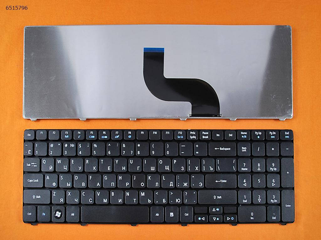 

Клавиатура для Acer Aspire 5810 5741 5552 5750 5560 5738 5740 5749, RU, черная, Черный