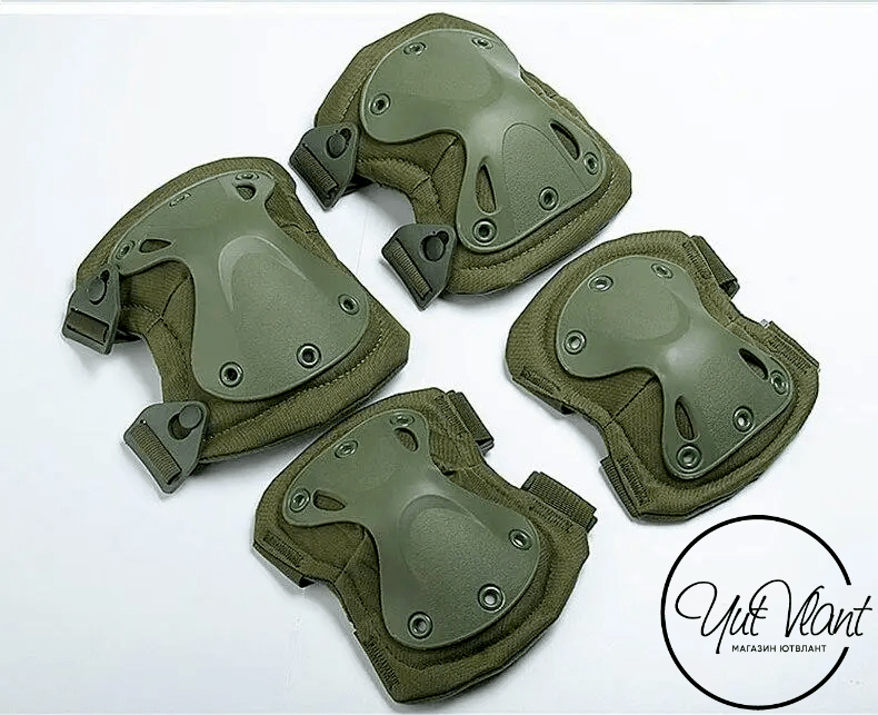 

Тактические наколенники и налокотники хаки