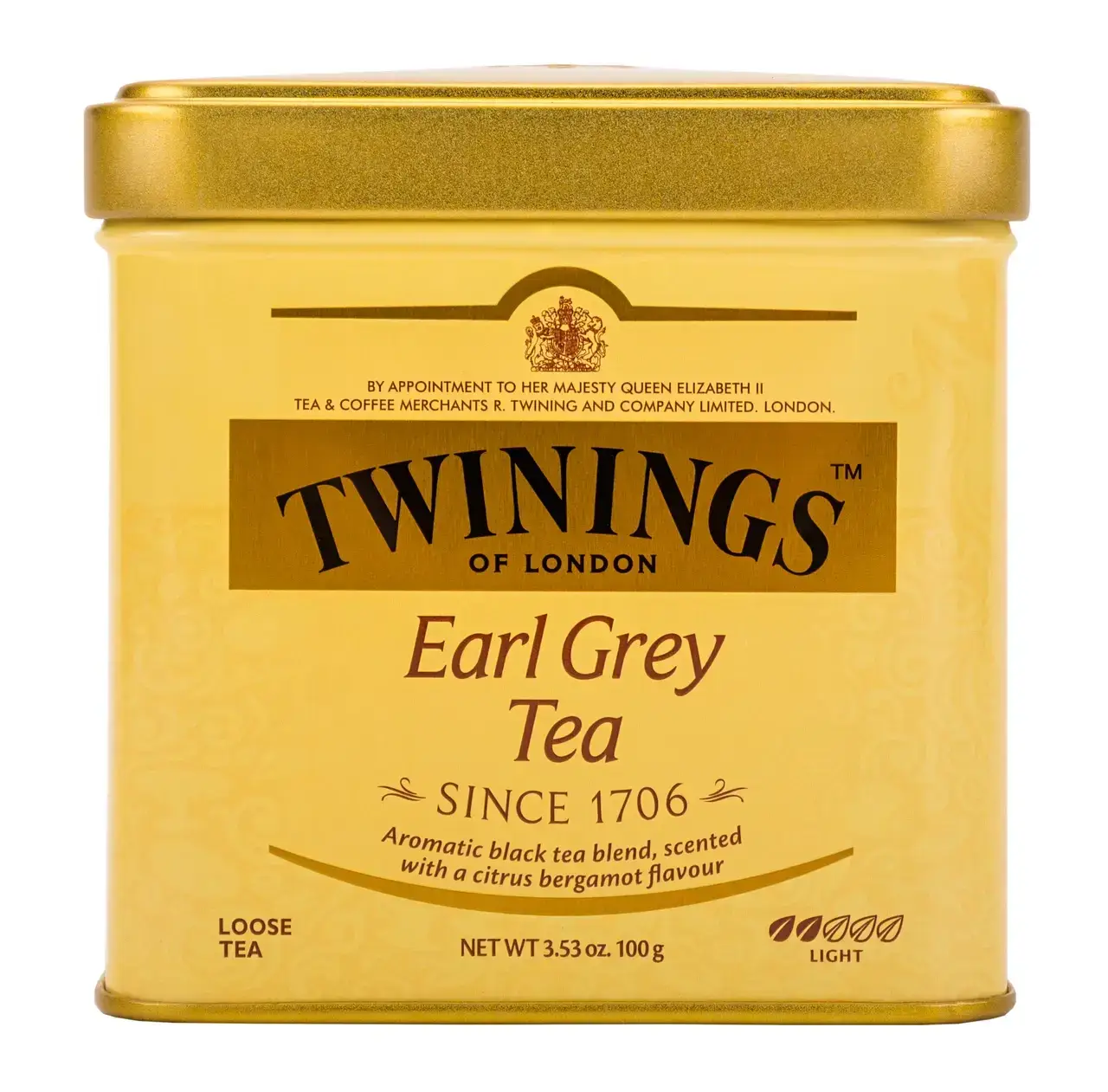 

Чай Twinings Earl Grey черный листовой с ароматом бергамота 100г