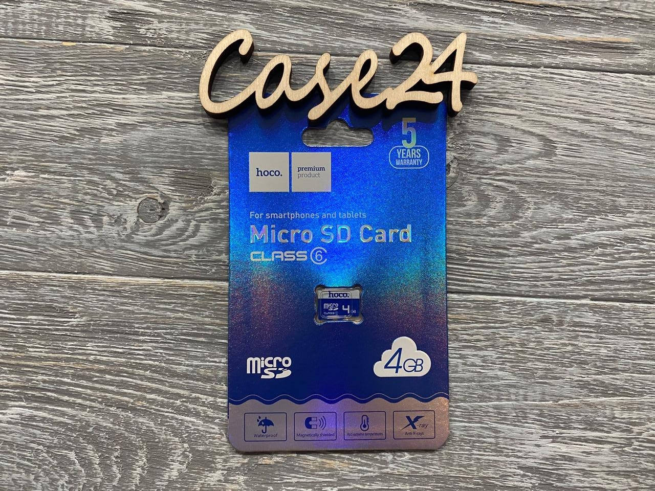 

Micro SDHC Card HOCO на 4gb (Class 6), Золотистый