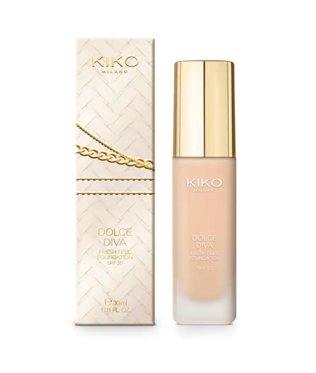 

Жидкая основа Dolce Diva Fresh Feel Foundation Spf 30 (03 Honey)