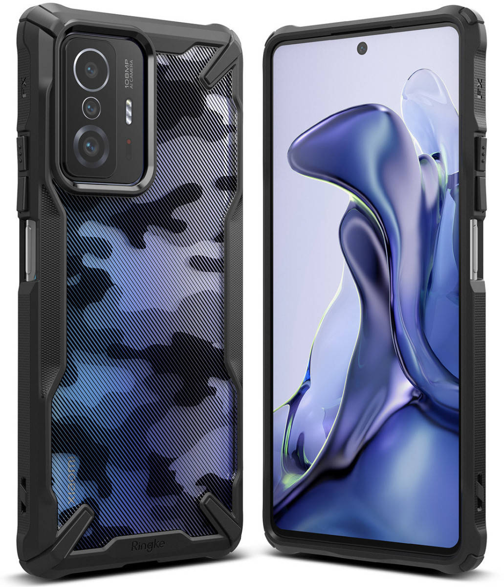 

Чехол Fusion X для Xiaomi Mi 11T / 11T Pro Camo Black (FX587E73), Черный