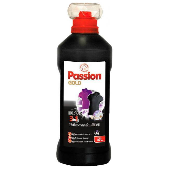 

Гель для стирки Passion Gold black (для черного белья) 2 л, 55 стирок
