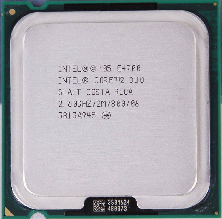 

Процессор Intel Core2 Duo E4700 2.60GHz/2M/800 (SLALT) s775, tray