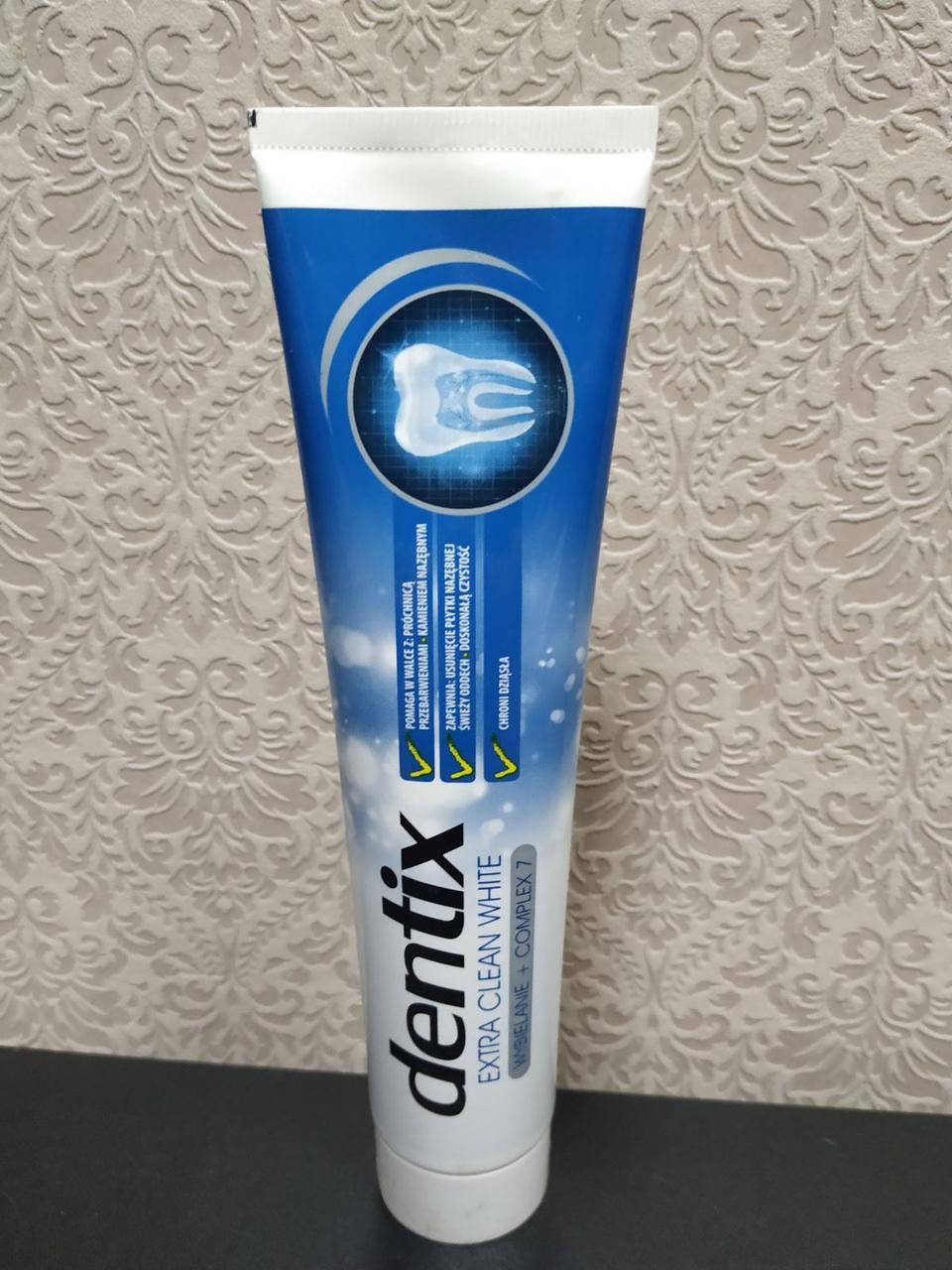 

Зубная паста Dentix Extra Clean White 125 ml. Польша