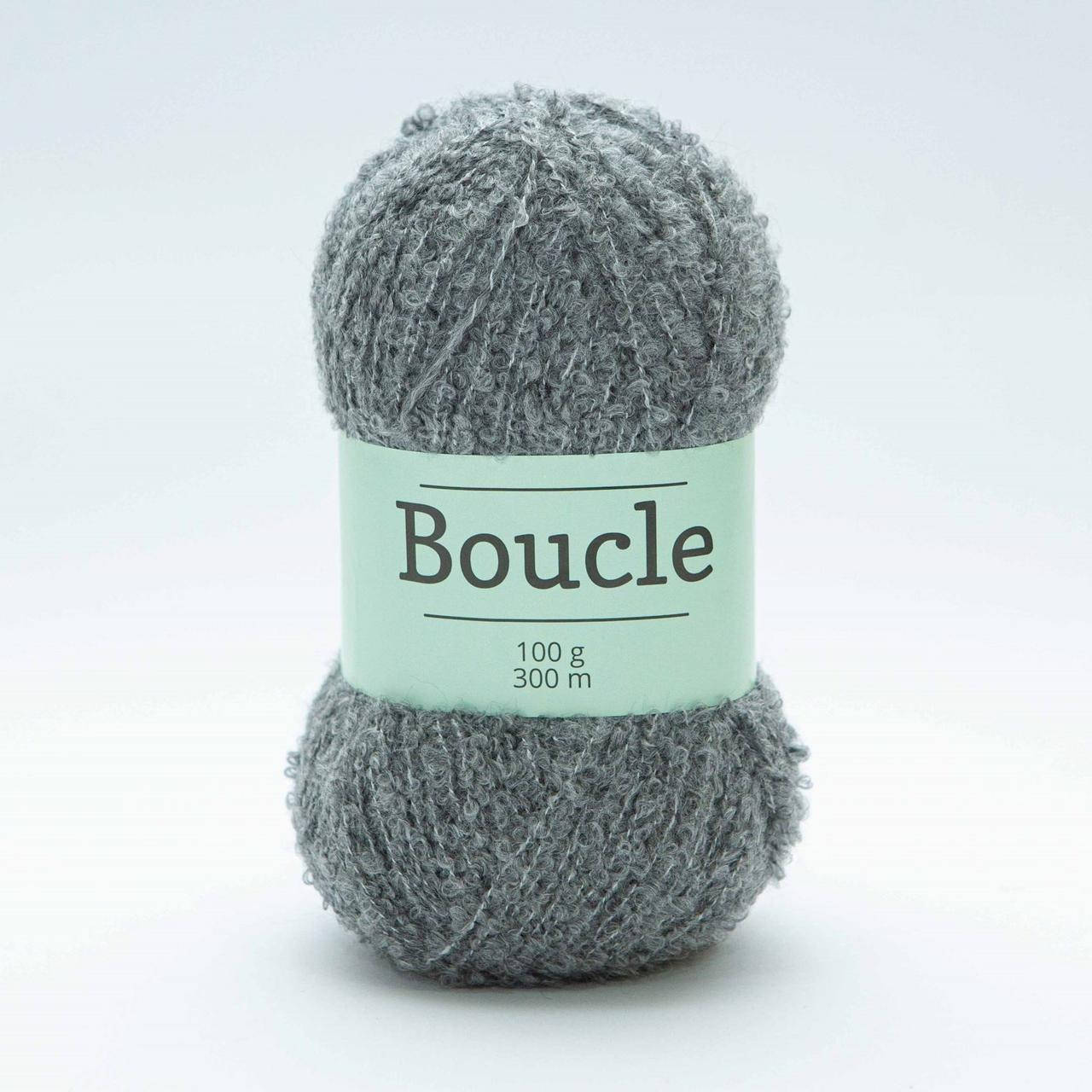 

Пряжа Avanti Boucle 71 серый