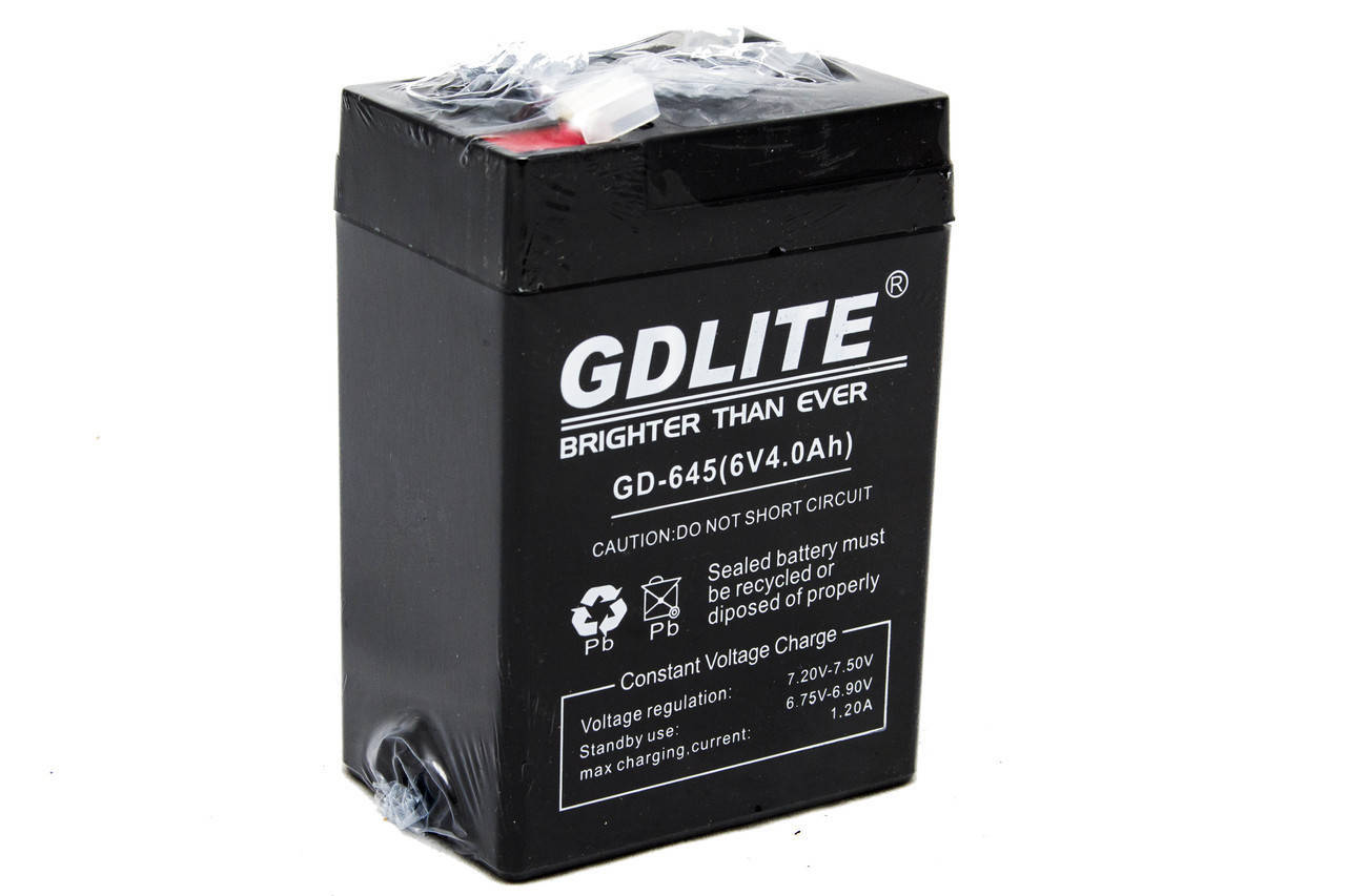 

Аккумулятор GDLITE GD-645 (6V4.0AH)