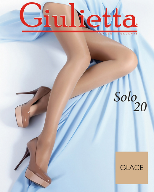 

Классические колготки Solo 40 den Giulia Беж (Размер 4), Черный
