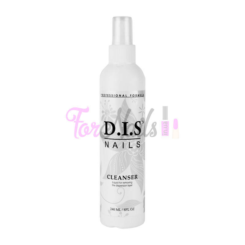 

Dis cleanser 240 мл, для снятия липкого слоя