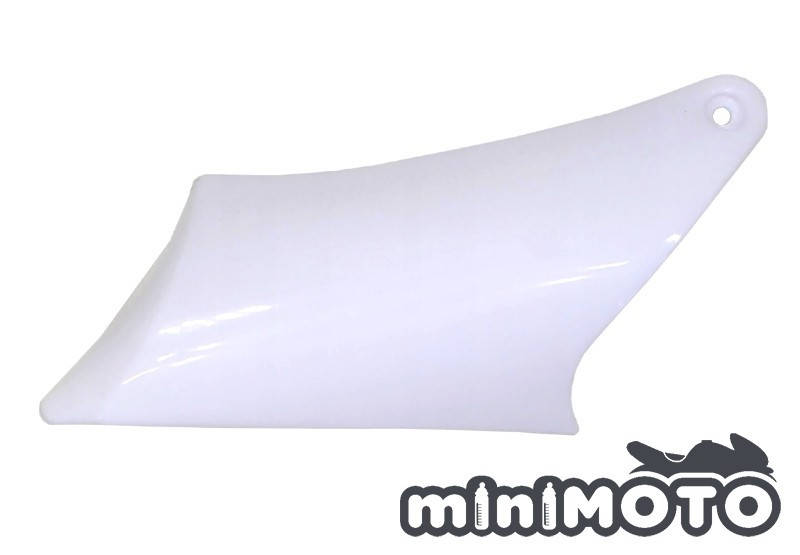 

Пластик Mini Cross L (белый) задний боковой для детского кросового мотоцикла