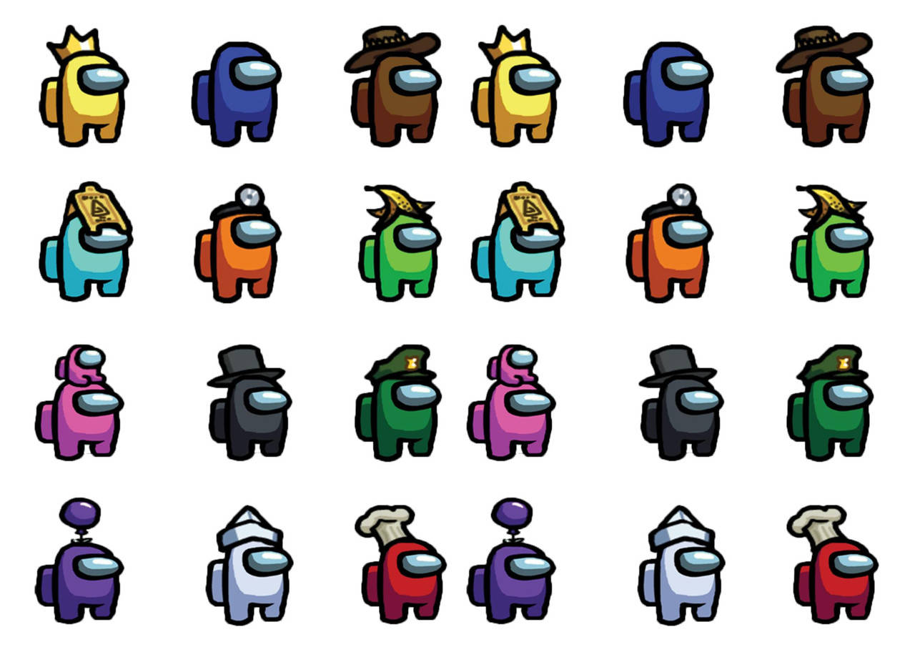 

Вафельна картинка Among Us 21