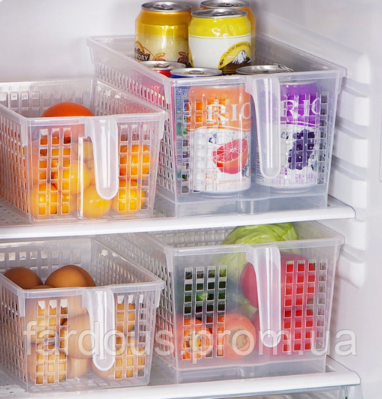 

Контейнер для хранения продуктов 27*16*11 см, короб, ящик пластиковый. Средний