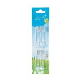 

Brush-Baby Змінні насадки до зубної щітки Baby Sonic (ВІД 18 ДО 36 МІС), 4шт