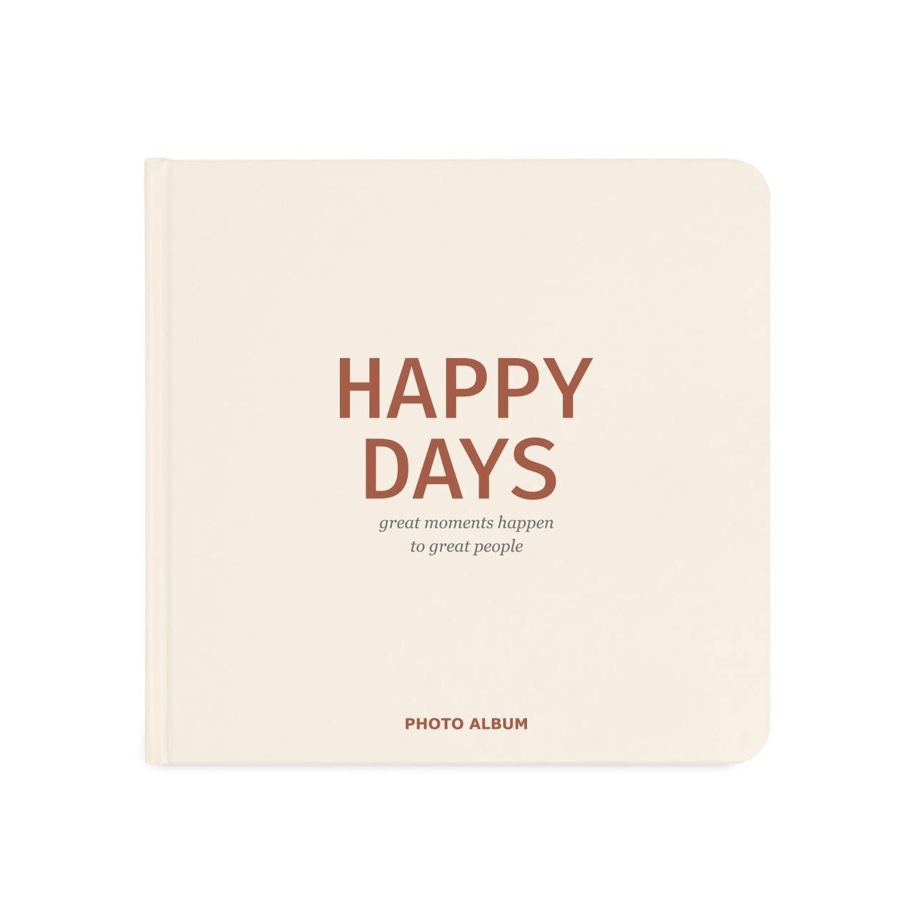 

Фотоальбом "Happy days" / БЫСТРАЯ ОТПРАВКА, Белый