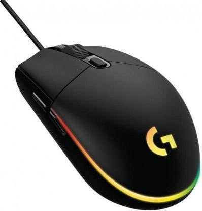 

Мышь USB проводная Logitech G102, Черный