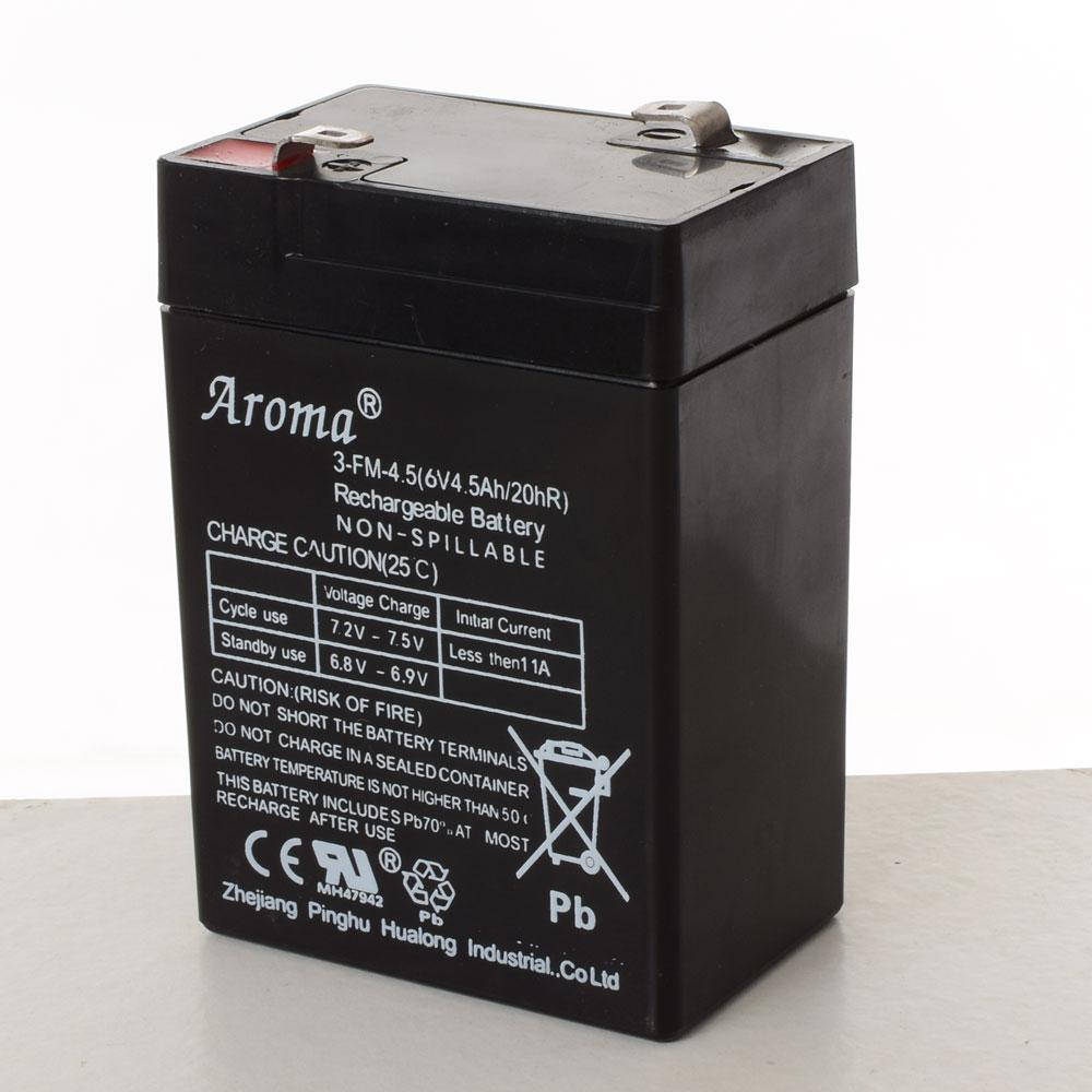 

Акция! Акумулятор для дитячого електромобіля Aroma 6V4,5Ah-Battery [Товар продаётся по акционной цене!]