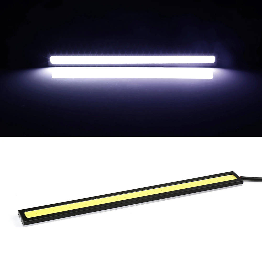 

DRL дневные ходовые огни ДХО LED 17 COB диодные скотч 3М супер яркие