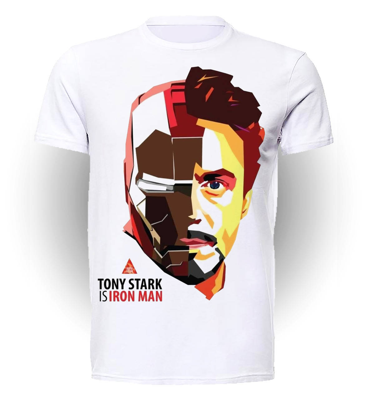 

Футболка мужская GeekLand Железный Человек Iron Man двуликий art IM.01.014.404