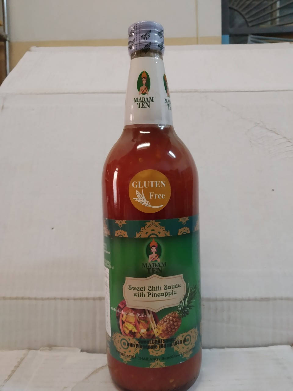 

Соус TEN Sweet Chili (с ананасом), 840 г