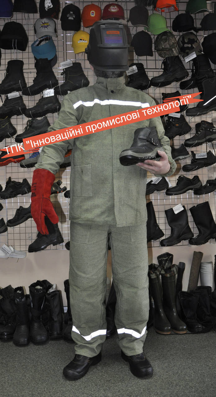 

Костюм сварщика "Евро" (Брезент 480, Украина, размеры уточняйте))