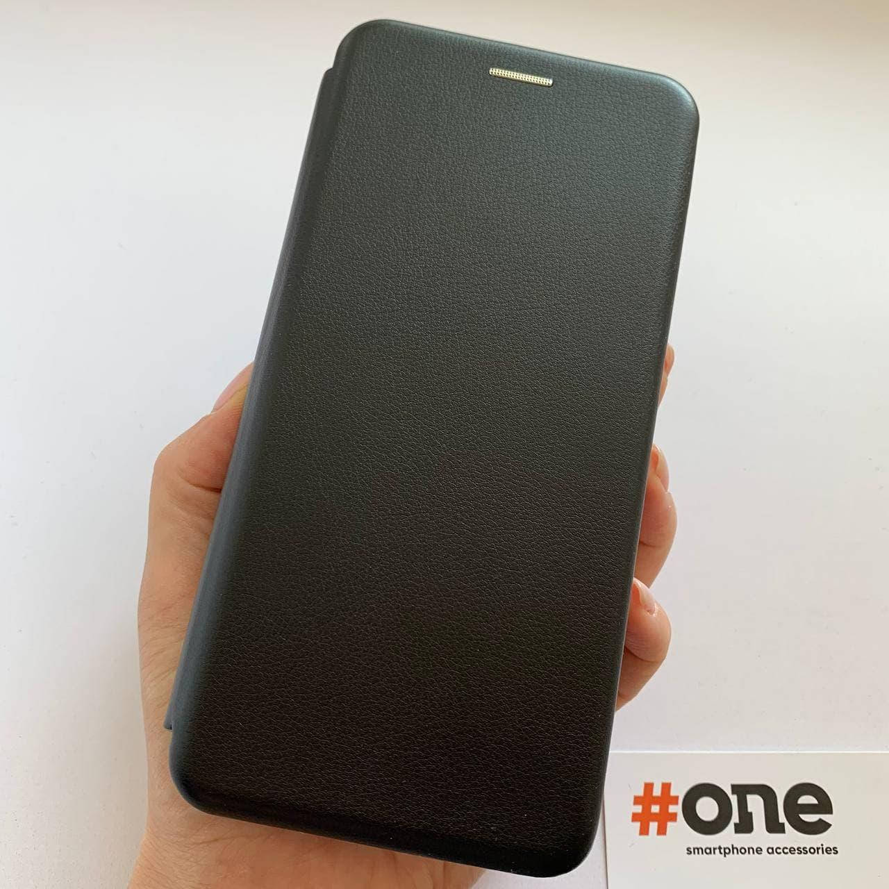 

Чехол книга для Tecno Camon 12 Air / CC6 с эко кожи с магнитом книжка на техно камон 12 аир черная STN, Черный