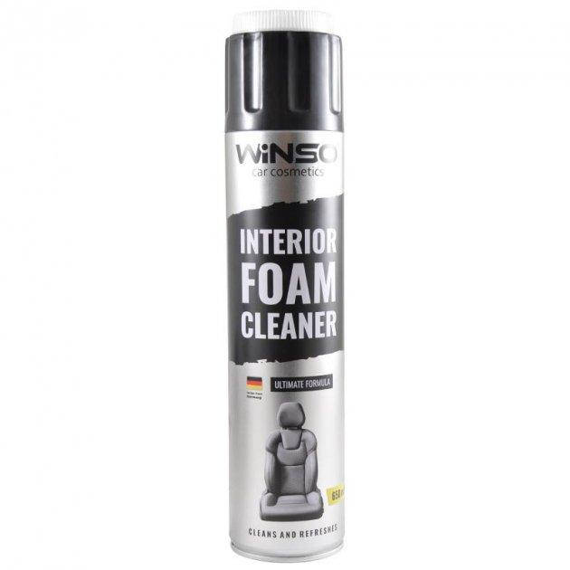 

Очиститель салона (ткань) WINSO Interior Foam Cleaner пенный + щетка, 650 мл.