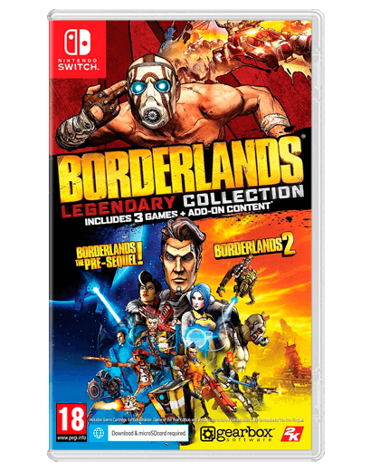 

Игра Nintendo Switch Borderlands Legendary Collection Английская Версия