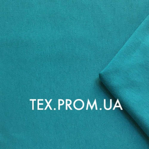 

Интерлок пенье хб однотон петроль