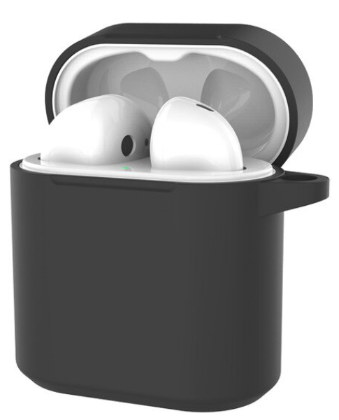 

Чехол на кейс для Huawei FreeBuds 2 / FreeBuds 2 Pro / Honor FlyPods / FlyPods Pro / Черный