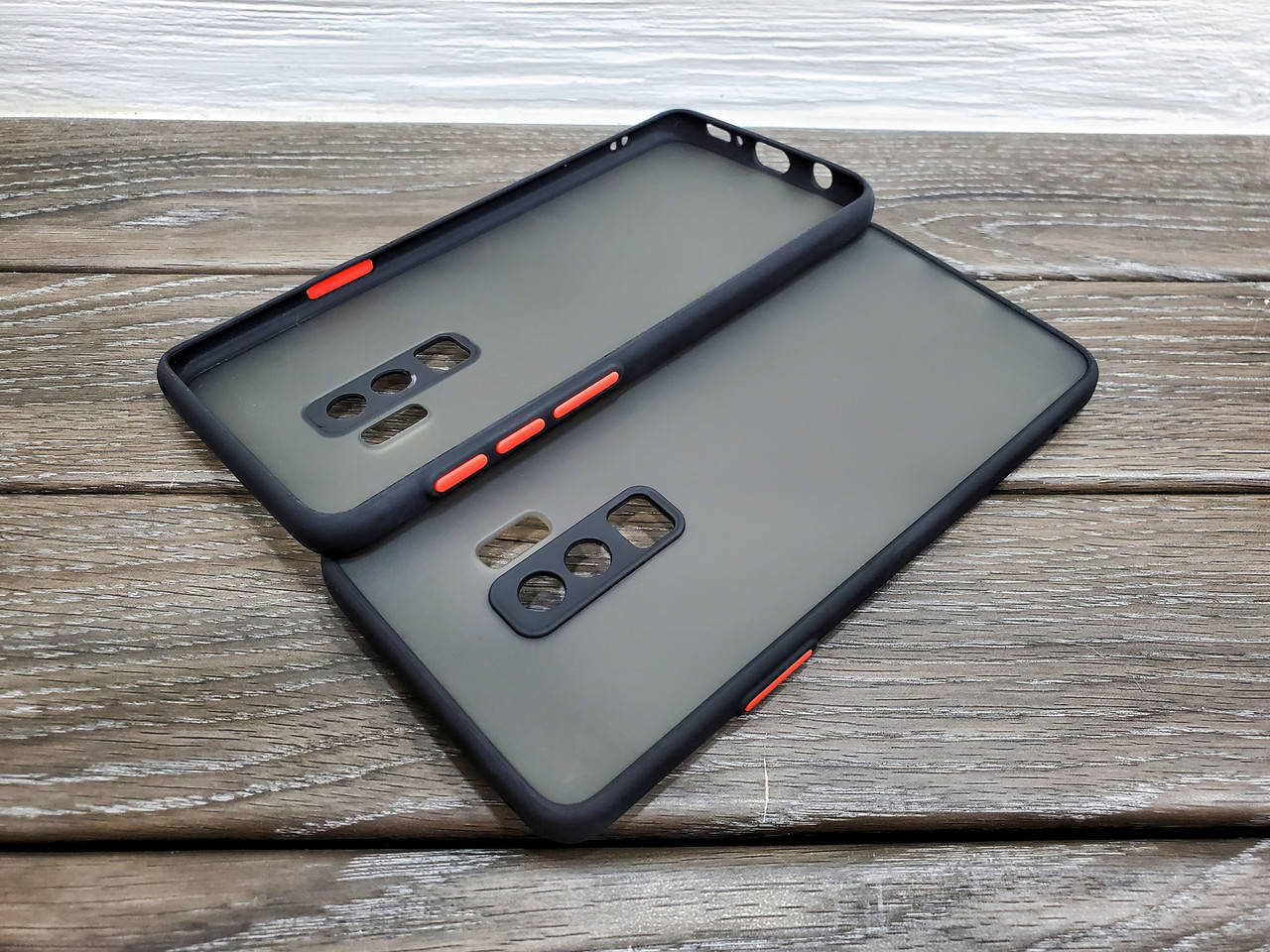 

Матовый противоударный чехол для Samsung Galaxy S9 Plus S9+ черный защита камеры