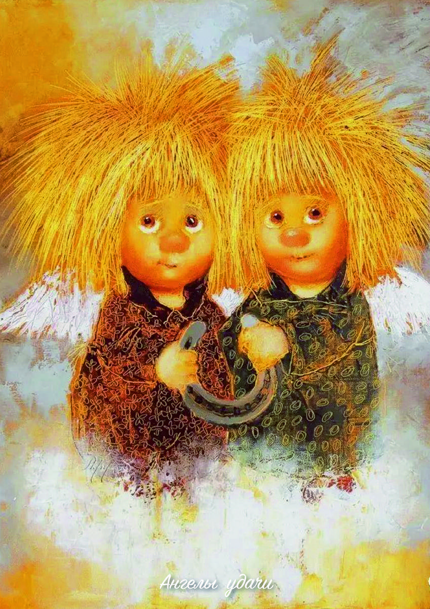 

Магнит на холодильник. Ангел удачи. Виниловый магнит. Ангелы