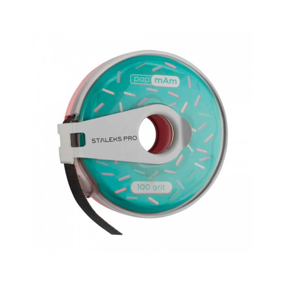 

Сменный файл-лента papmAm в пластиковой катушке Bobbinail STALEKS PRO 100 грит