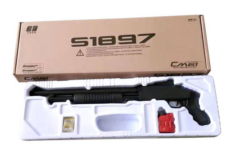 

Ружье дробовик CYMA CM61 игрушечный винчестер с гелевыми шарами, Черный