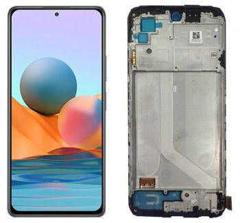 

Дисплей Xiaomi Redmi Note 10 M2101K7AG, M2101K7AI. Redmi Note 10S M2101K7BG с сенсором (тачскрином) черный с