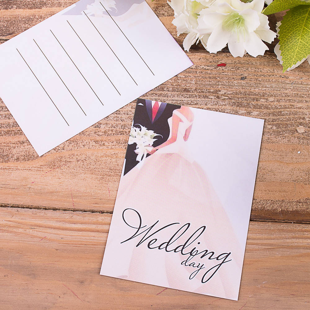

Открытка мини Wedding day