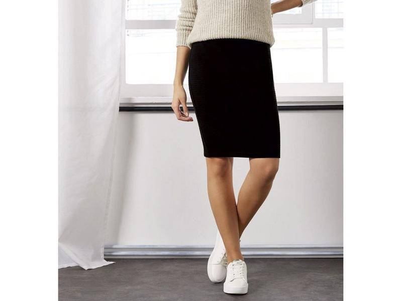 

Черная юбка карандаш женская большого размера 60-62 Esmara Германия, Черный