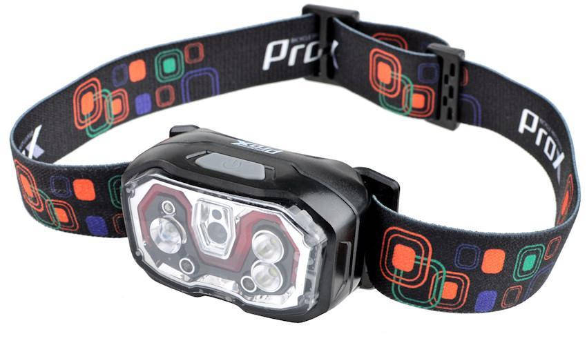 

Налобный фонарик ProX Cetus 4Led, no touch, USB (a-O-b-p-0350), Красный