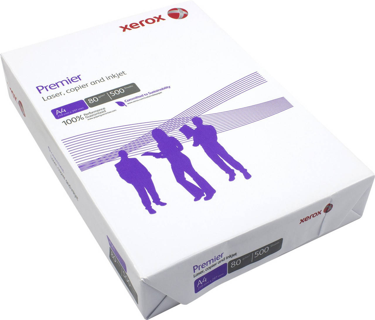 

Папір офісний A4 "Xerox Premier" 80г/м2 A (500арк)(5)(200)