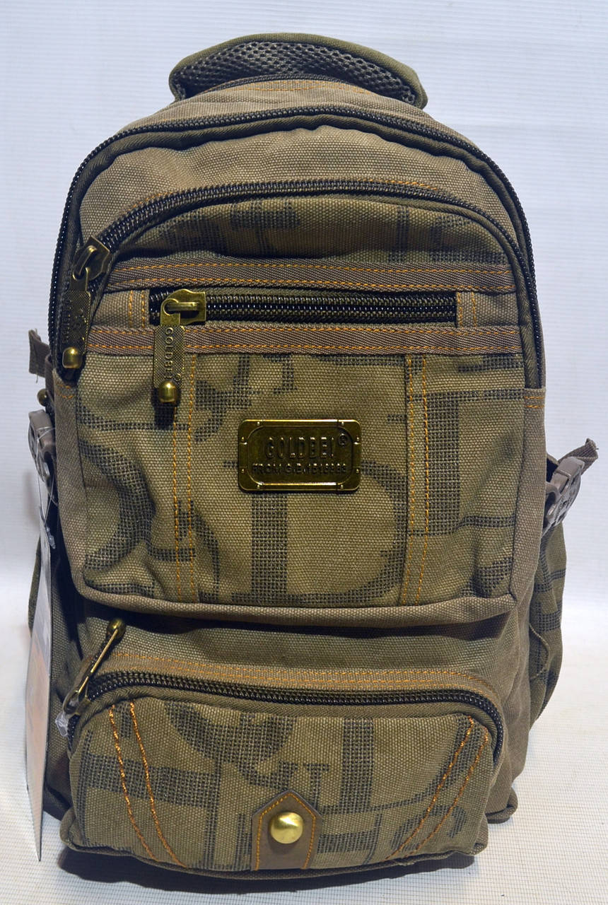 

Брезентовий рюкзак хакі 40х28х15 см., Хаки